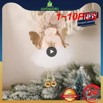 1 ~ 10ШТ Рождественская кукла-ангел С Рождеством, декор для дома, украшение для Рождественской елки, Ноэль, Декор для Рождественской елки, новогодний декор 2023 года