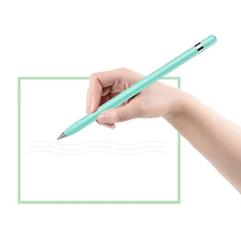 1 шт. Вечный карандаш, ручка без чернил, вечный карандаш для бесконечного письма для школьных принадлежностей (светло-зеленый)