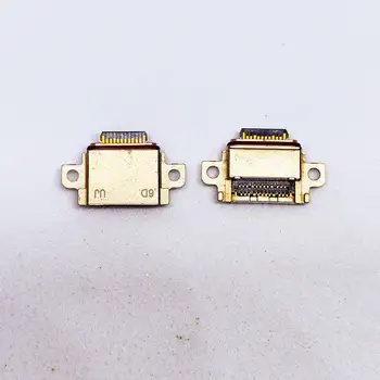 10 шт./лот Тип-C USB Разъем мобильного зарядного устройства Разъем зарядного порта док-станция для SamSung Galaxy S10 Plus S10E S10 + S10E S10Plus S10P