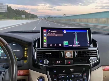 12,3 ‘Carplay Auto Android 13,0 8G + 256G автомобильный DVD-плеер GPS карта WIFI Bluetooth RDS радио для TOYOTA LAND CRUISER LC200 2008-2020