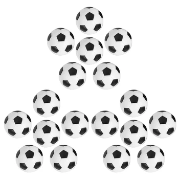 18ШТ Маленький настольный мяч в футбольном стиле, настольный футбол, твердая пластиковая игра-аналог настольного мяча, детская игрушка