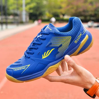 2023 Мужская обувь для Бадминтона Легкая Спортивная Обувь Нескользящая Носимая Мужская и женская Теннисная обувь Кроссовки Для бега