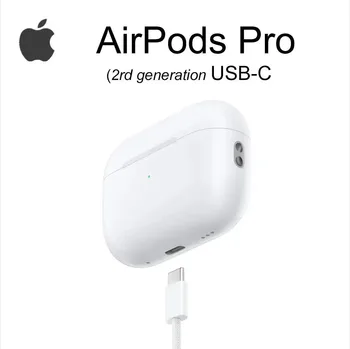 2023 Новый USB-C Apple AirPods Pro 2-го поколения, наушники с активным шумоподавлением, беспроводные наушники Bluetooth 5.0 IPX4