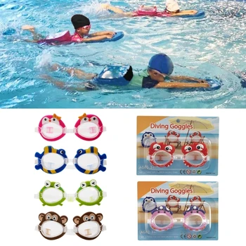 2024 Плавательные очки, детские очки для дайвинга и серфинга, мультяшные плавательные очки для мальчиков, девочек в возрасте 6-14 лет