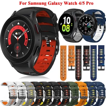 22-20 мм Смарт-Браслет Для Samsung Galaxy Watch 4 3 Classic 5 Pro Active 2/Gear S3 Силиконовый Браслет correa Watch4 40 44 46 мм Ремешок