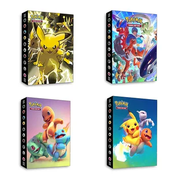 240 шт. Серия игровых карточек Pokemon Vmax, книжная книга, Новая коллекция игровых карточек аниме, серия подарочных кассет для фестиваля мальчиков