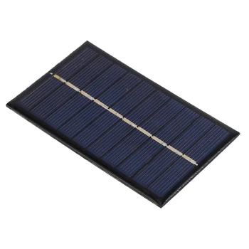 2x150ma 0,75 Вт 5 В Модуль Солнечной Батареи Поликристаллический Diy Солнечная Панель Зарядное Устройство Для 3,7 В Батарея Обучающая Игрушка 100x60 мм