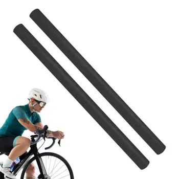 2ШТ Губчатый чехол для велосипедного руля MTB Cycle Sport Поролоновые ручки для перекладины, Нескользящий рукав-бабочка, Аксессуары для велосипеда, Запчасти для велоспорта