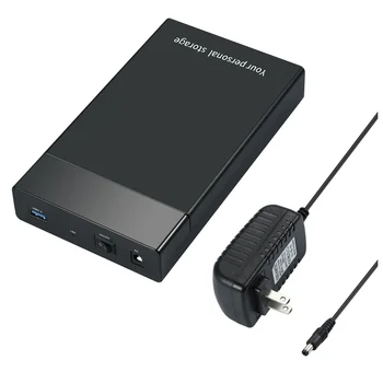 3,5-дюймовый жесткий диск Внешний блок HDD 3,5-дюймовый 2,5-дюймовый SATA к USB 3,0 6 Гбит/с корпус жесткого диска SATA III корпус SSD US Plug