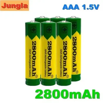 4-20шт AAA Батарея Щелочная 2800 мАч 1.5 В AAA аккумуляторная батарея для Аккумулятора Пульт Дистанционного Управления Игрушечная Батарея Легкая Батарея