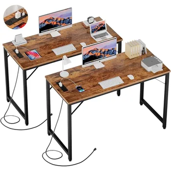 47-дюймовый компьютерный стол iSunirm, современный офисный стол, Прочный письменный стол, простой игровой стол для портативного ПК для рабочего места в спальне