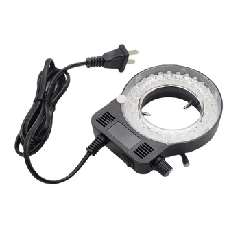 48 LED SMD USB Регулируемая Кольцевая Лампа-Осветитель Для Промышленного Микроскопа Промышленная Камера-Лупа 110V-220V