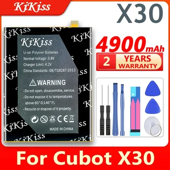 4900 мАч KiKiss Мощный Аккумулятор для Замены Аккумуляторов Мобильного Телефона Cubot X30 MMobile