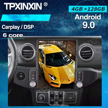 4G + 128 ГБ Android 10 Для Jeep Wrangler 2018-2021 Мультимедийное Автомобильное Радио GPS Навигация Стерео 2 Din Вертикальный Экран Hea Dunit