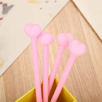 50ШТ Креативная ручка-роллер серии girl heart pink милые канцелярские принадлежности мультяшная ручка на водной основе для подписи