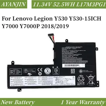 52.5WH L17C3PG1 Для Lenovo Legion Y530 Y530-15ICH Y7000 Y7000P 2018/2019 L17C3PG2 L17L3PG1 L17M3PG1 L17M3PG3 Аккумулятор для ноутбука