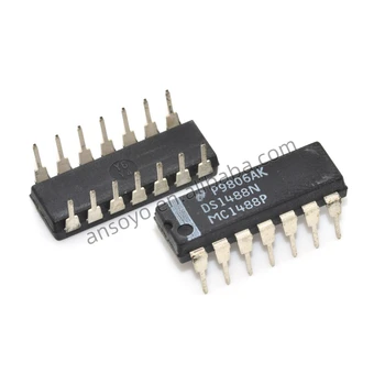 5ШТ DS1488N Integrated Circuits IC DIP Новый Оригинальный
