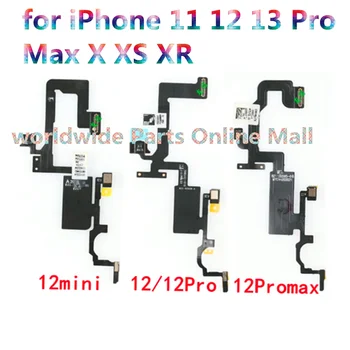 5шт-10шт Фиксирующий Кабель Датчика Приемника Face ID для iPhone 11 12 13 Pro Max X XS XR Mic Sensor Speaker Flex Запасные Части