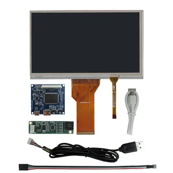 7-Дюймовый TFT AT070TN94 ЖК-дисплей С Цифровым Преобразователем Сенсорного Экрана Плата Управления Драйвером HDMI-Совместимого Raspberry Pi DIY Monitor Kit