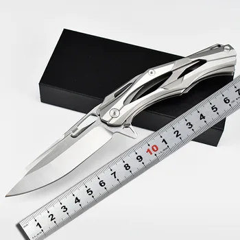 8CR13MOV Высококачественный Складной нож для самообороны, карманный, высокой твердости, для выживания, портативный