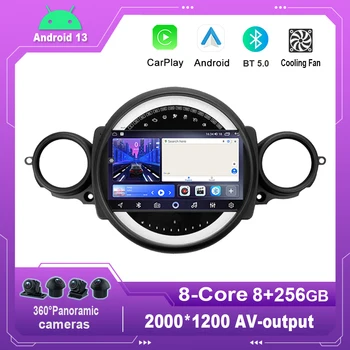 9-Дюймовый Android 13,0 Автомобильный Радио Мультимедийный Видеоплеер Навигация Для BMW Mini 2007-2015 GPS Carplay No 2din 2 din dvd