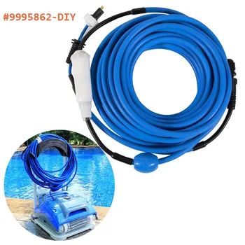 9995862 Поворотный кабель DIY, 2 провода, 18 м, Замена для Очистителей бассейна Dolphin M200, Nautilus CC Plus, Maytronics 9995862-СДЕЛАЙ САМ