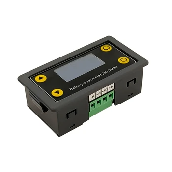 A2UD 6-60V ЖК-цифровой вольтметр, мини-измеритель заряда батареи, Панель для тестирования