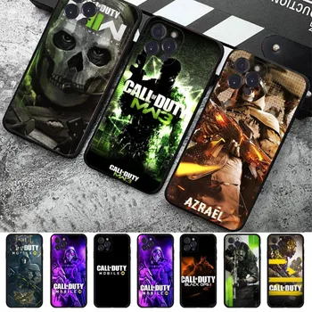C-Call of D-Duty M-Modern Warfare Чехол Для телефона iPhone 15 14 13 12 Mini 11 Pro XS Max X XR SE 6 7 8 Plus Мягкий Силиконовый Чехол
