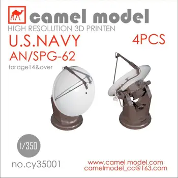CAMEL Модель CY35001 1/700 Для 3D-ПЕЧАТИ С ВЫСОКИМ РАЗРЕШЕНИЕМ ВМС США AN/SPG-62