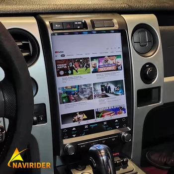 Carplay Для Ford F150 F-150 2009-2012 Для Ford Raptor Автомобильный Мультимедийный Стереовидеоплеер GPS Головное Устройство Android 11 Tesla Экран