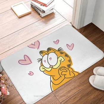 Gar-field Милый кот, нескользящий коврик для ванной, коврик для спальни, уличный ковер, домашний декор с рисунком