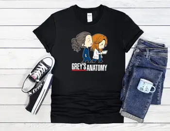 Grey's Anatomy Tv Мужская Женская джутовая сумка унисекс с капюшоном, бейсбольная футболка, топ 3547