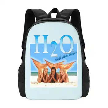 H2O Подростковый Рюкзак для студентов Колледжа С Рисунком Дизайнерских Сумок H20 Just Add Water Siren Индиана Эванс Кариба Гейне Фиби Тонкин Мако
