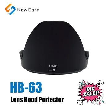 HB-63 HB63 Байонетное Крепление Защитная Бленда Объектива Пластиковая Черная для Nikon AF-S 24-85 мм f/3,5-4,5 G ED Аксессуары Для VR-Камеры