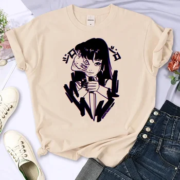 Junji Ito футболка женская забавная манга Y2K футболка женская одежда с комиксами