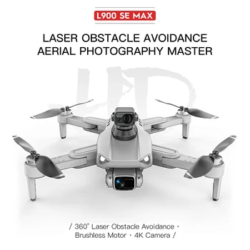 L900 SE MAX Drone 5G WiFi FPV 360 ° Лазерный Обход Препятствий Бесщеточный Двигатель GPS Возврат 4K HD Двойная Камера RC Квадрокоптер Дрон Игрушка