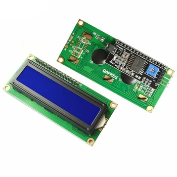 LCD1602 ЖК-Модуль Синий Экран PCF8574 IIC I2C Интерфейс Символьный Дисплей Модуль Lcd 1602 для Arduino 1602A Дисплейный Модуль