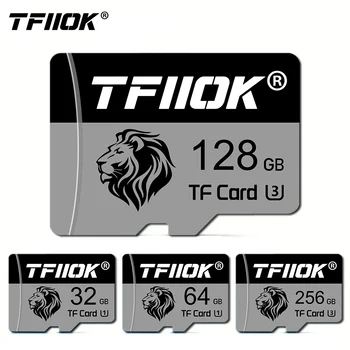 Micro TF SD-карта для мобильного телефона, Карта памяти класса 10, 8 ГБ, 16 ГБ, 32 ГБ, 64 ГБ, 128 ГБ, 256 ГБ, Флэш-TF-карта, Камера, Высокая скорость