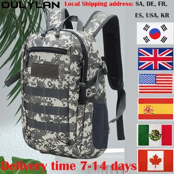 Oulylan Военно-тактический Водонепроницаемый рюкзак для путешествий, Спорт, Кемпинг, Треккинг, Рыбалка, Охотничьи сумки, рюкзак