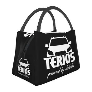 Terios Термоизолированная сумка для ланча Женская Многоразовый контейнер для ланча для кемпинга на открытом воздухе Коробка для хранения еды в путешествиях