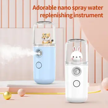 USB Перезаряжаемый Распылитель тумана Mini Creative Nano Face Spray Отпариватель для лица и тела Увлажняющие Инструменты для ухода за кожей Увлажнитель воздуха