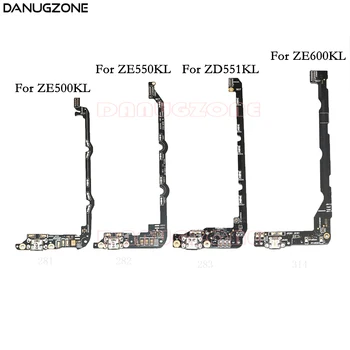USB Порт Для Зарядки Док-станция Разъем Для Зарядки Платы Гибкий Кабель Для ASUS Zenfone 2 ZE500KL ZE550KL ZD551KL ZE600KL