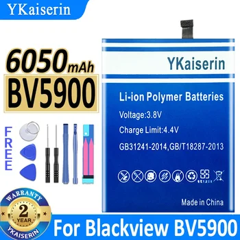 YKaiserin BV5900 6500 мАч Сменный аккумулятор для Blackview BV 5900 Batterij + Трек-код