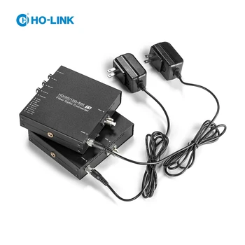 ho-link 1 канал 10-километрового видео, волоконно-оптический передатчик и приемник 12g-sdi с CE / FCC / RoHS
