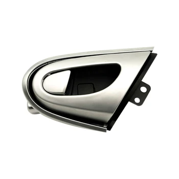 Автомобильная Левая Внутренняя дверная ручка для Luxgen 7 SUV U7 2011-2017 Дверная ручка Хромированная пластина Внутренняя Дверная застежка