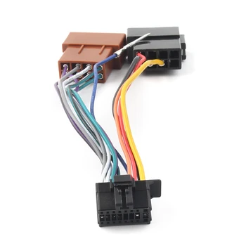 Автомобильный Жгут проводов ISO для Pioneer DEH-S5250BT DEH-S720DAB кабельный выводной штекер для ткацкого станка