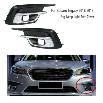 Автомобильный Левый передний бампер, Противотуманная фара, Накладка на раму, Ободок крышки капота для Subaru Legacy 2018 2019