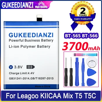 Аккумулятор GUKEEDIANZI BT-565 BT-566 3700 мАч Для Leagoo KIICAA Mix T5 T5C Batteria