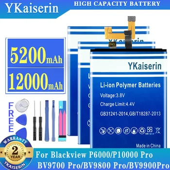 Аккумулятор большой емкости для Blackview BV9700 BV9800 BV9900 P10000 P6000 Pro Bateria + НОМЕР трека