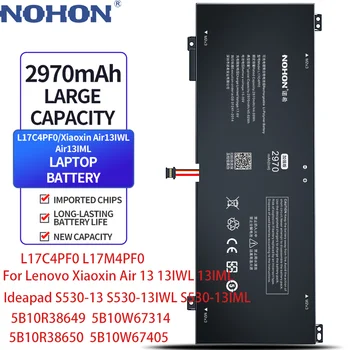Аккумулятор для ноутбука NOHON L17C4PF0 L17M4PF0 для Lenovo Xiaoxin Air 13 13IWL 13IML Ideapad S530-13 S530-13IWL S530-13IML 5B10R38649